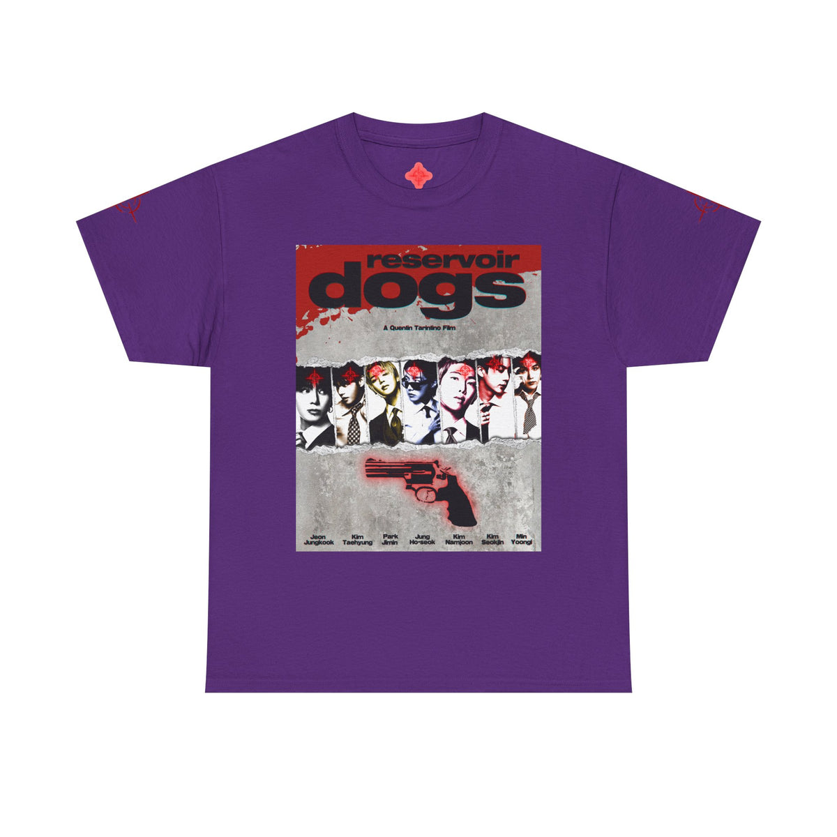 BTS Arirang X Reservoir Dogs Poster Tee | Movie Poster T-Shirt
