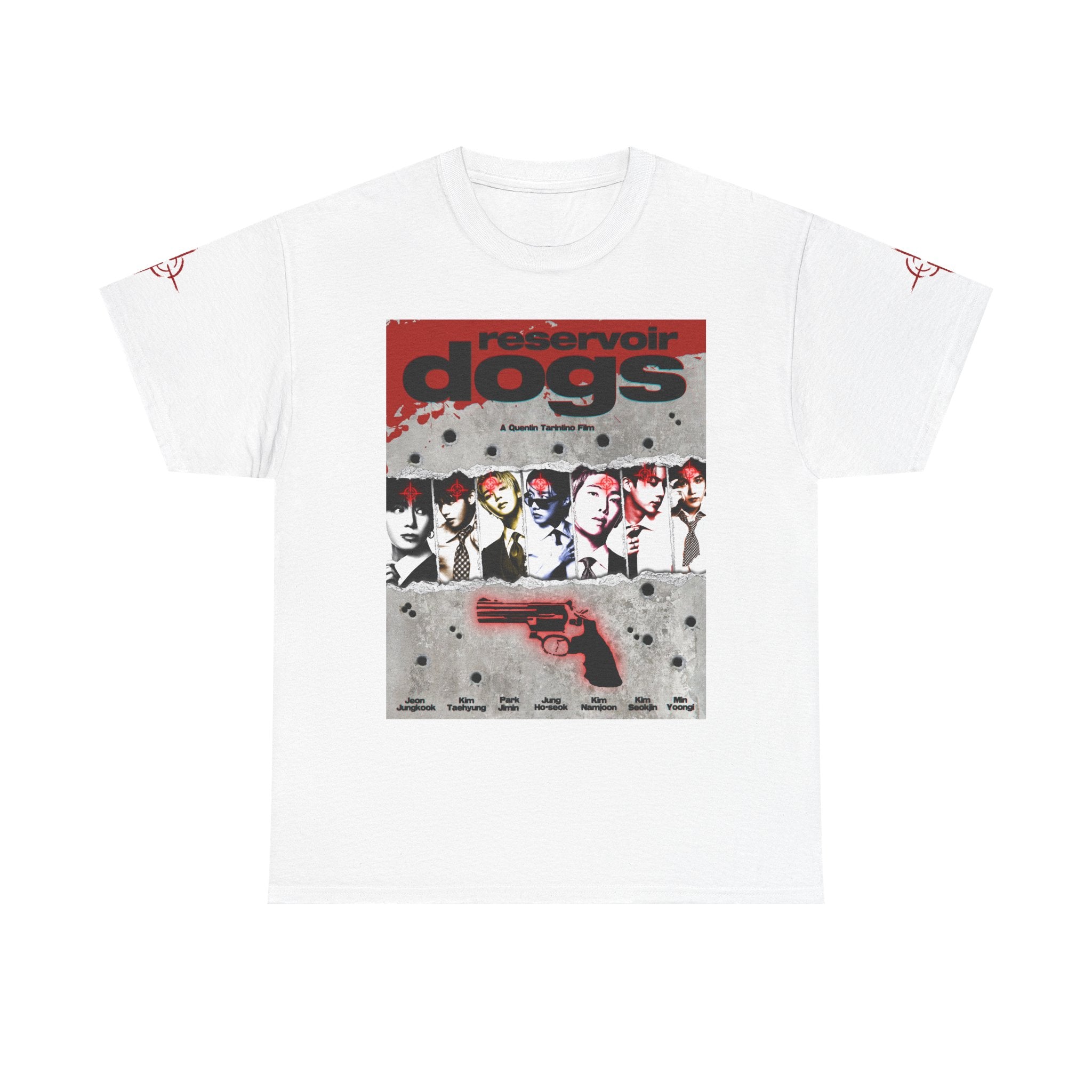 BTS Arirang X Reservoir Dogs Bulletproof ver. Poster Tee | Movie Poster T-Shirt
