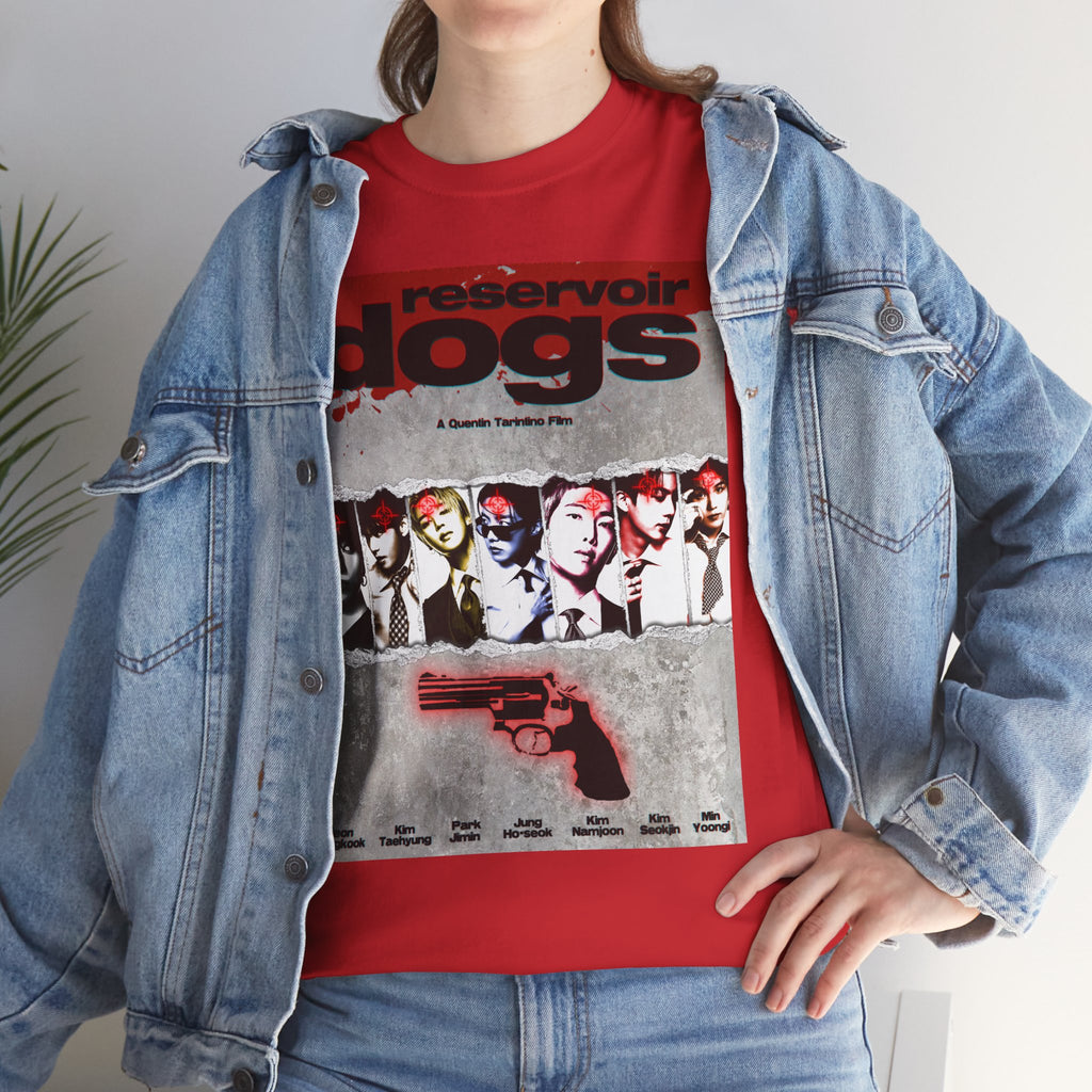 BTS Arirang X Reservoir Dogs Poster Tee | Movie Poster T-Shirt