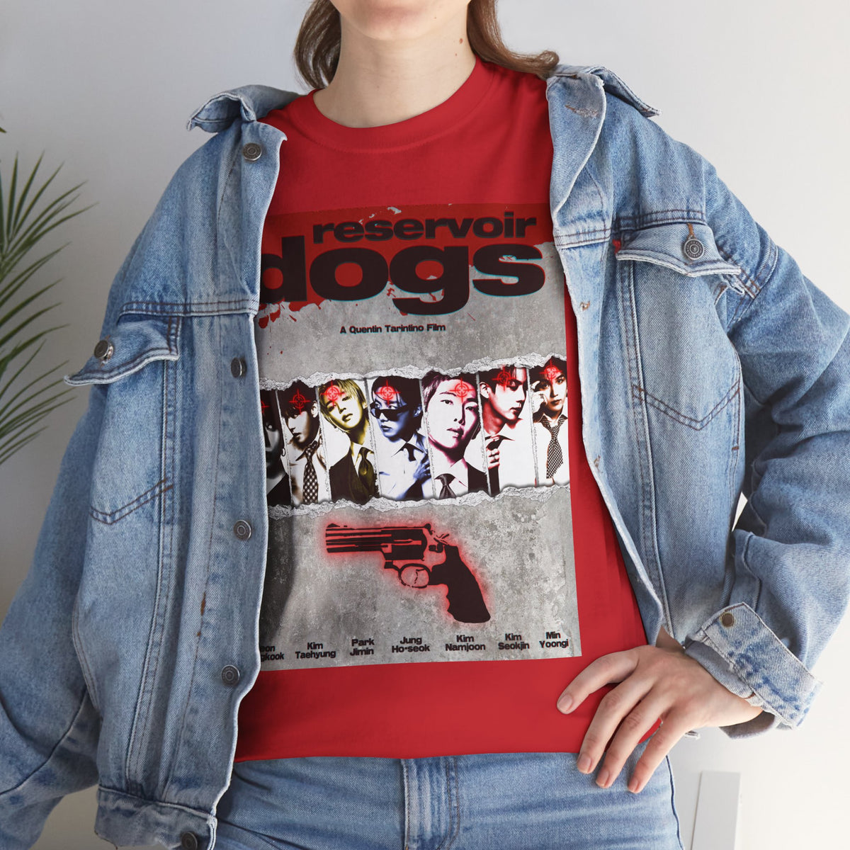 BTS Arirang X Reservoir Dogs Poster Tee | Movie Poster T-Shirt
