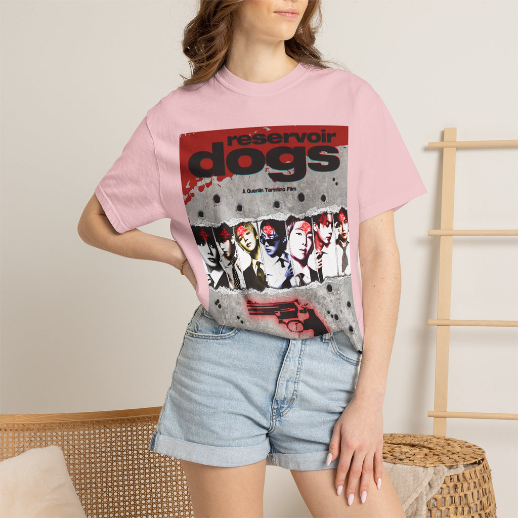 BTS Arirang X Reservoir Dogs Poster T-Shirt Bulletproof Ver.| Movie Poster Graphic Tee