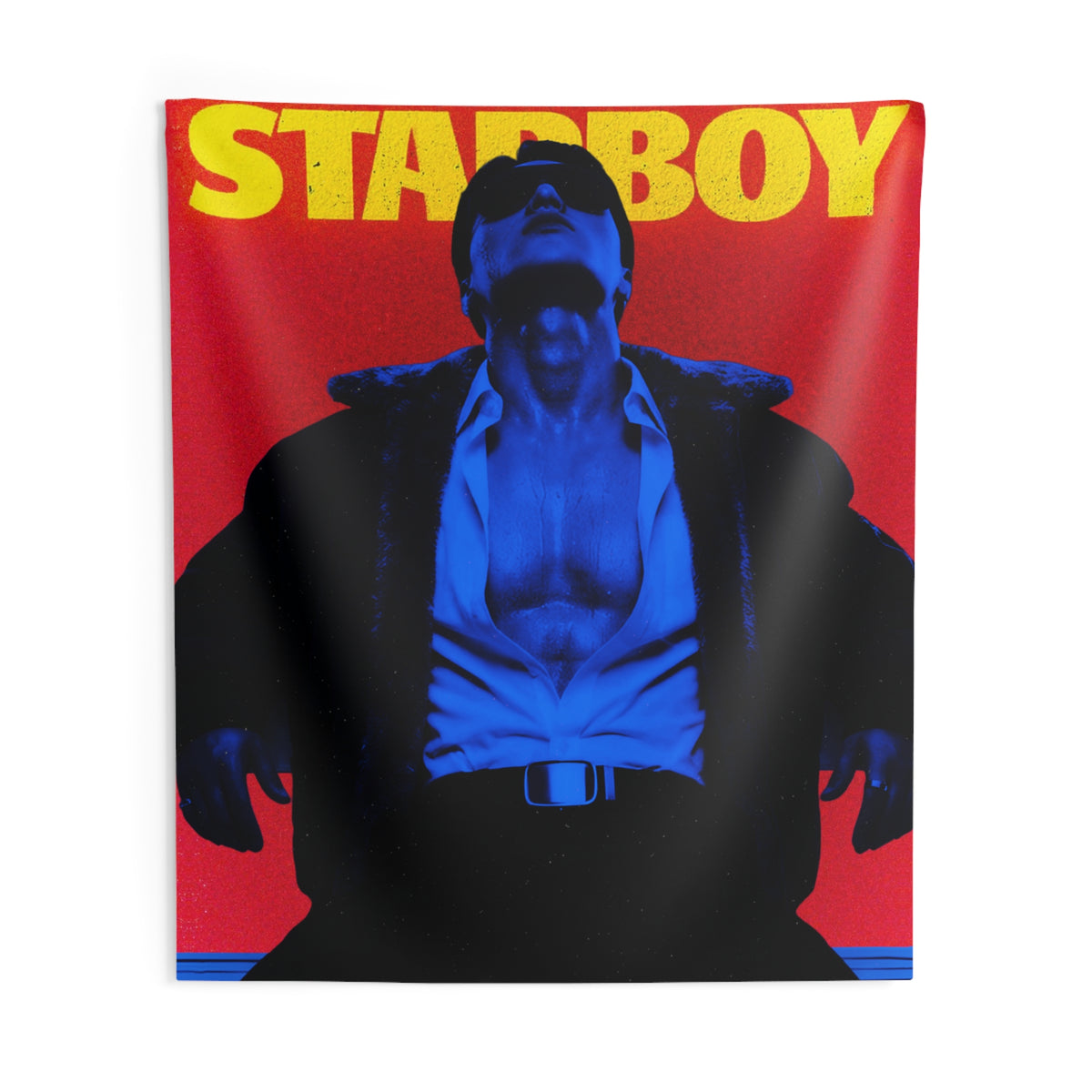 ATEEZ San X Starboy Music Poster Indoor Wall Tapestry