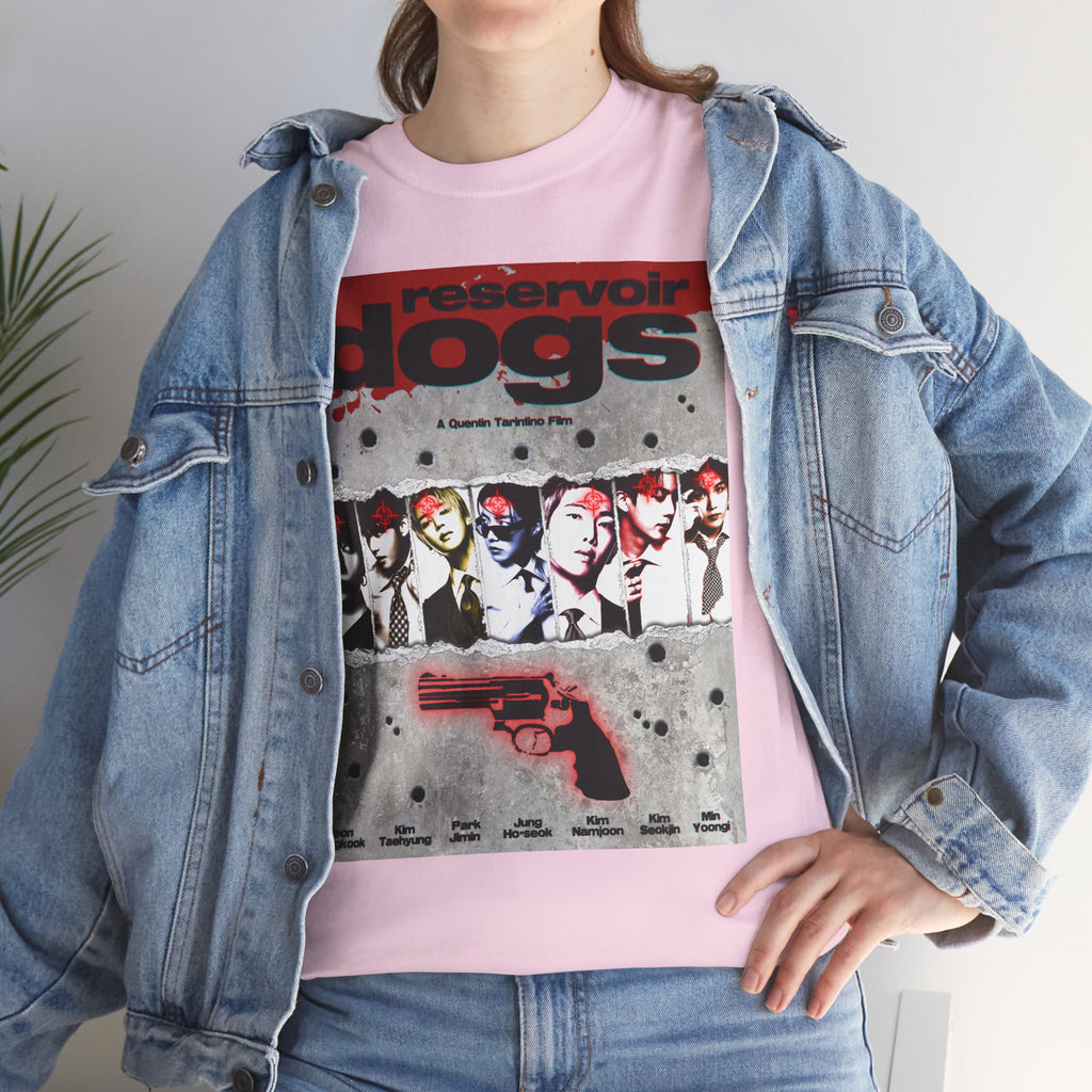 BTS Arirang X Reservoir Dogs Bulletproof ver. Poster Tee | Movie Poster T-Shirt