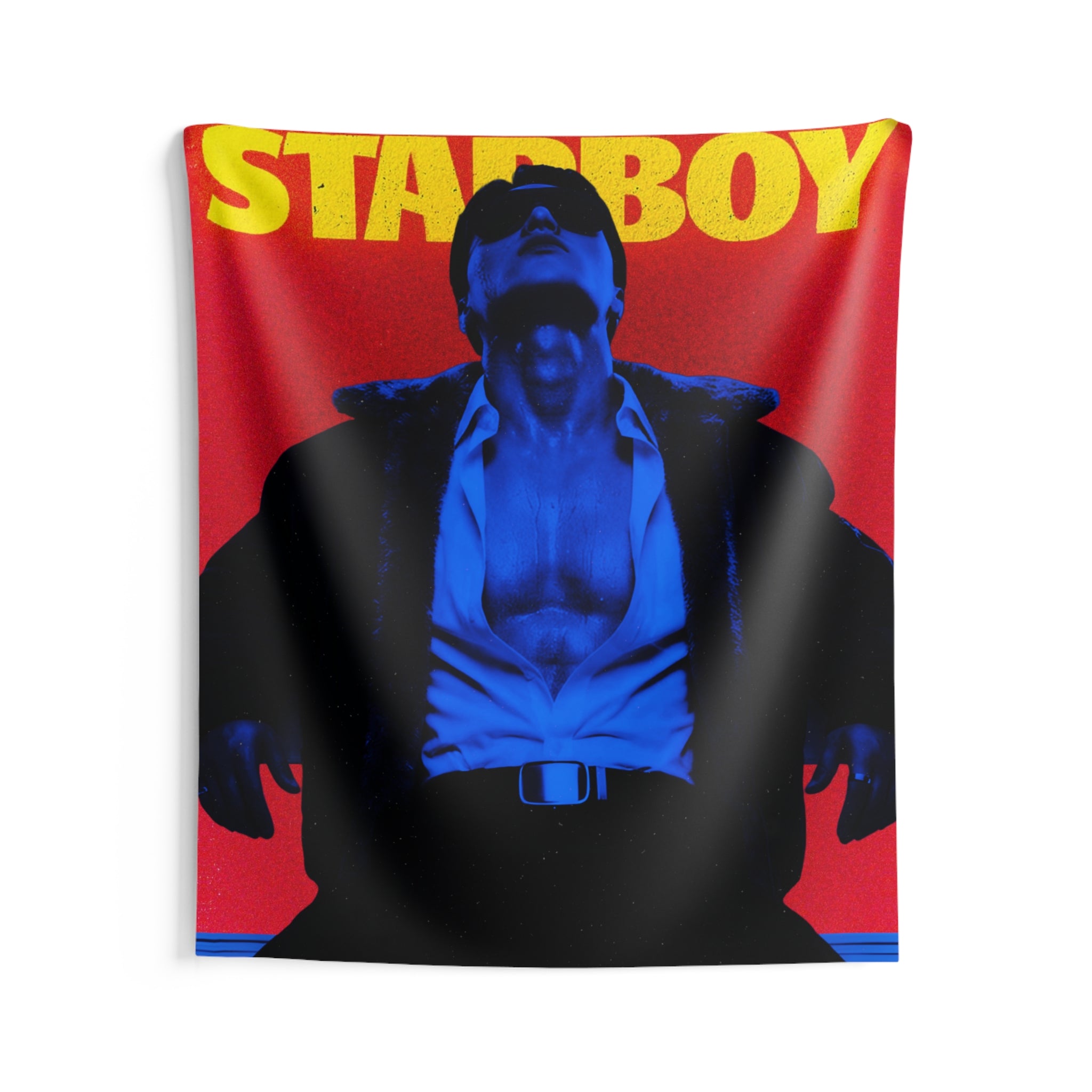 ATEEZ San X Starboy Music Poster Indoor Wall Tapestry