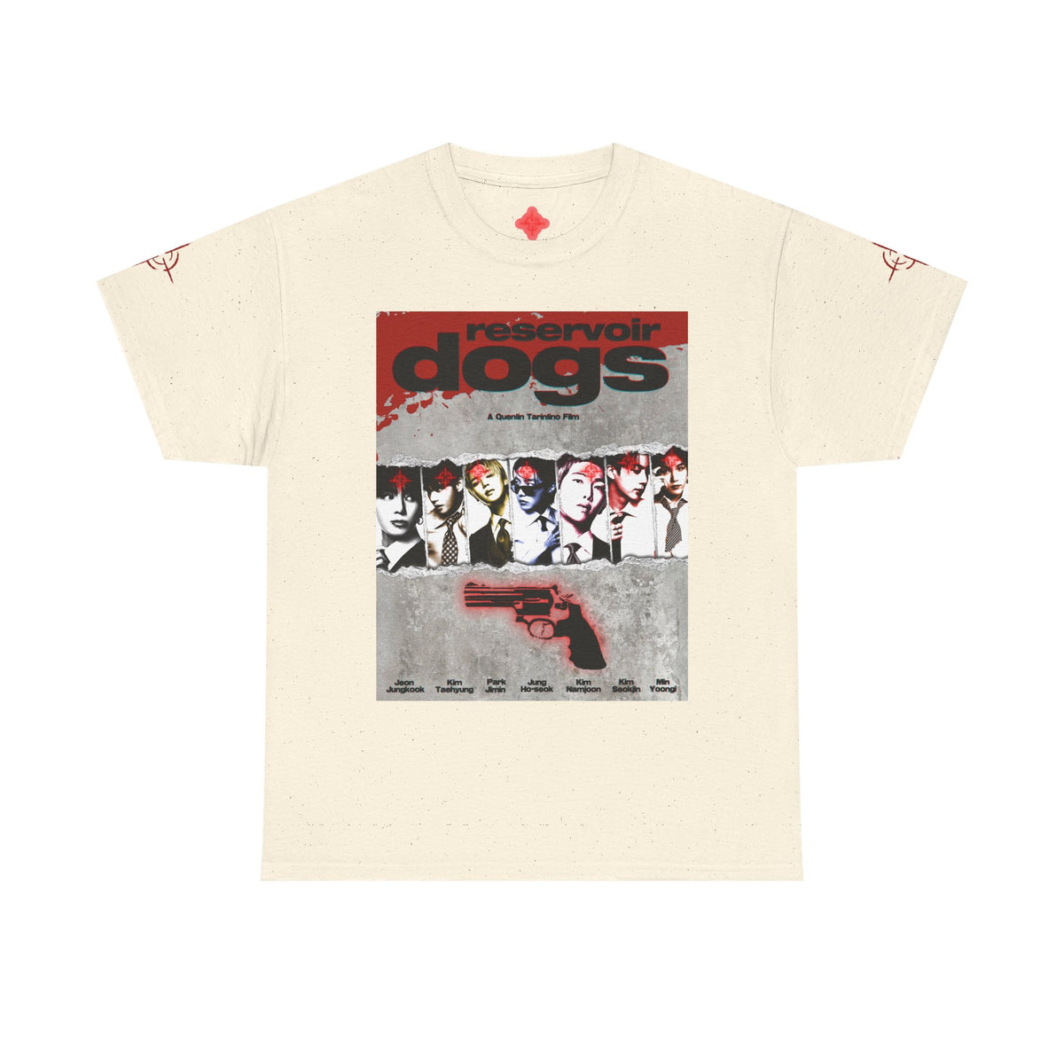 BTS Arirang X Reservoir Dogs Poster Tee | Movie Poster T-Shirt