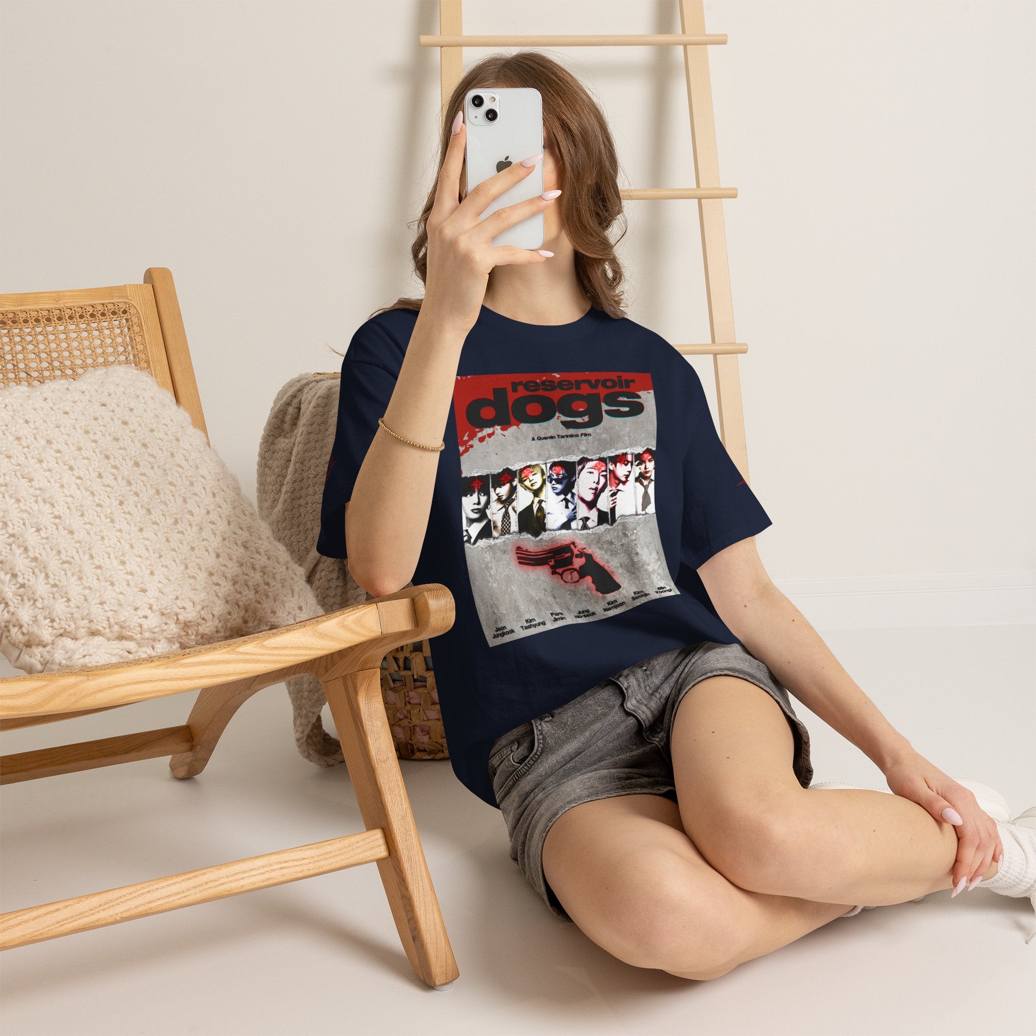 BTS Arirang X Reservoir Dogs Poster Tee | Movie Poster T-Shirt