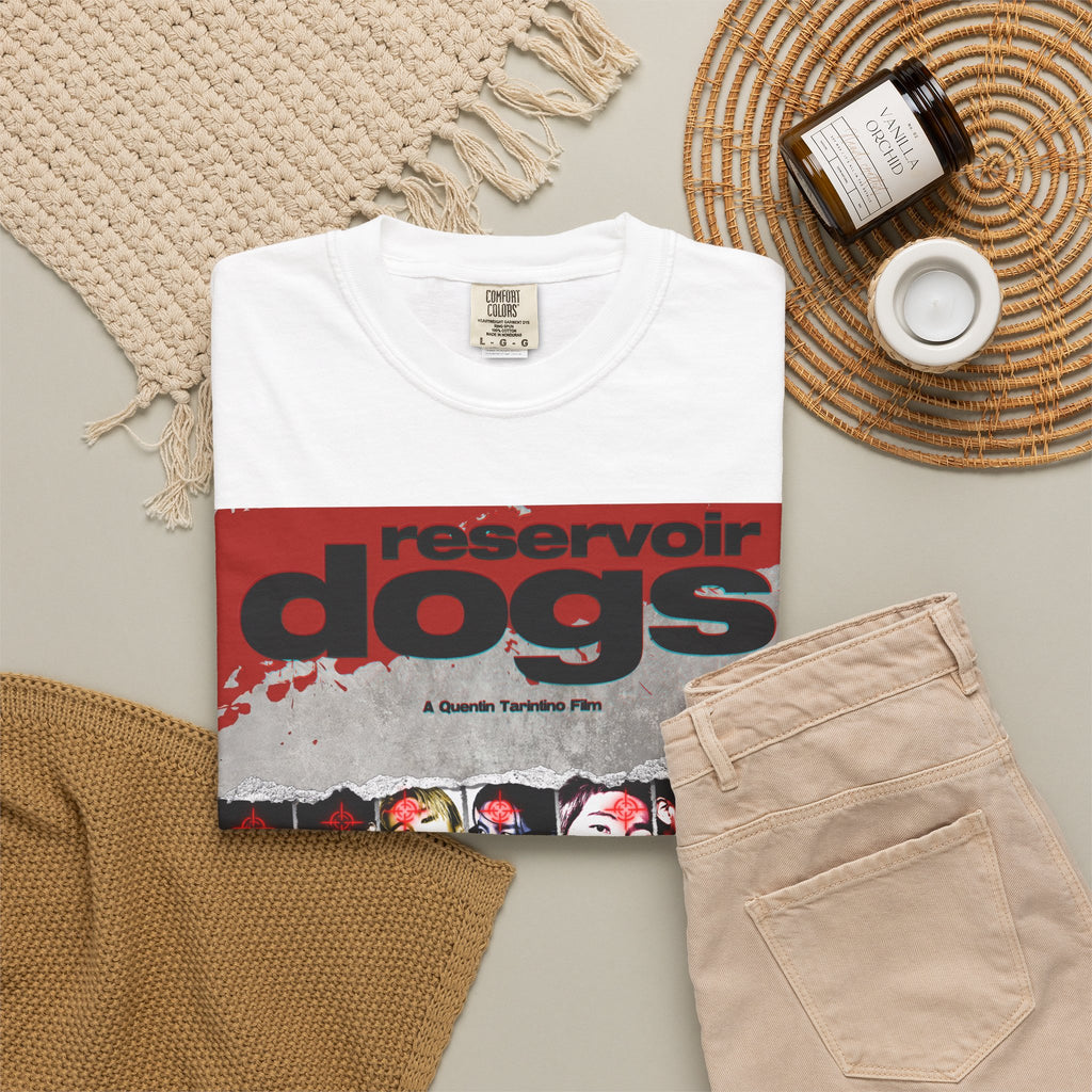BTS Arirang X Reservoir Dogs Poster T-Shirt | Movie Poster Graphic Tee