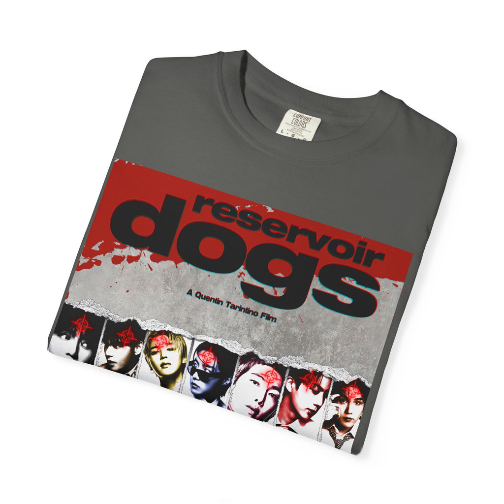 BTS Arirang X Reservoir Dogs Poster T-Shirt | Movie Poster Graphic Tee