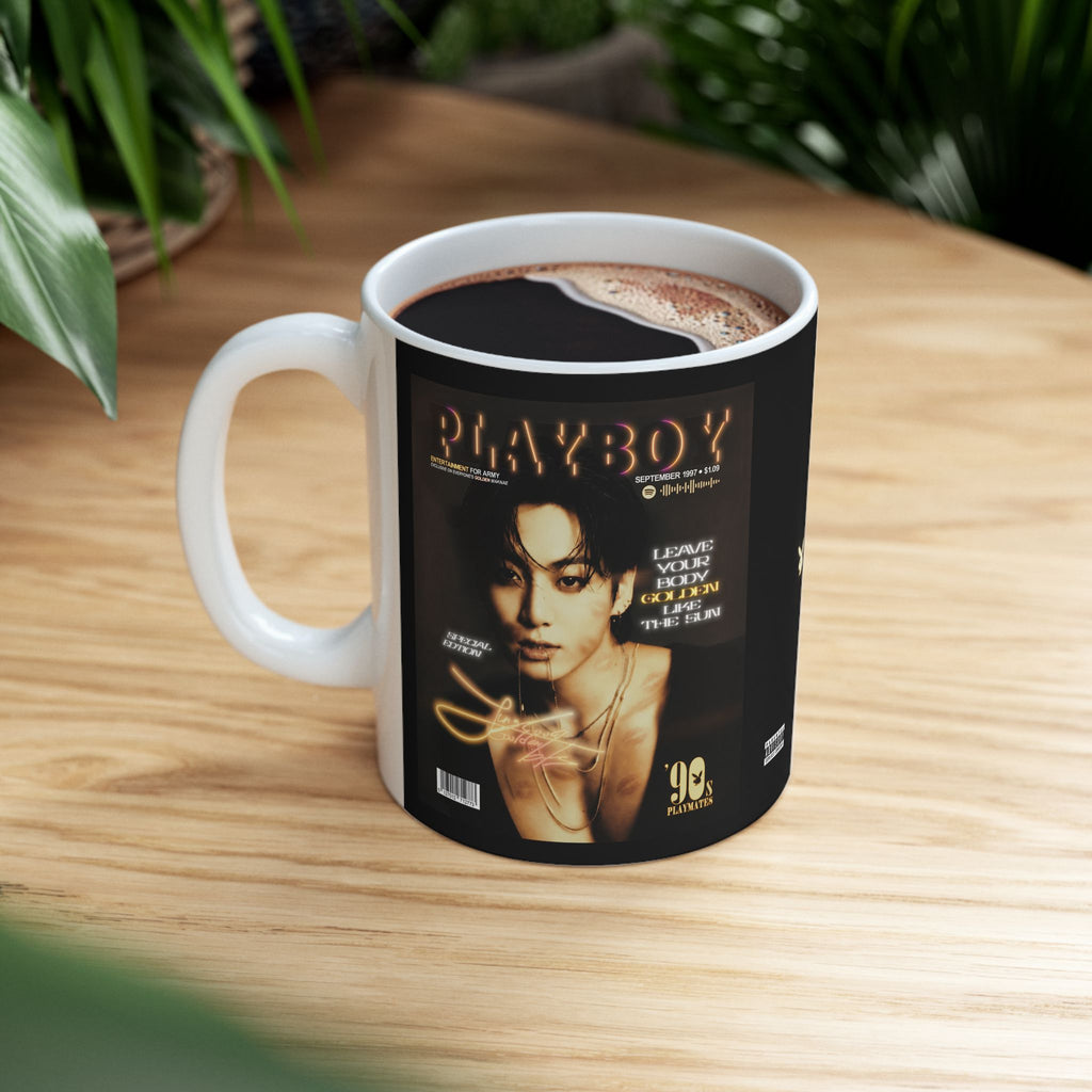 Jeon Jungkook BTS Playboy Mug | Ceramic Coffee Cup