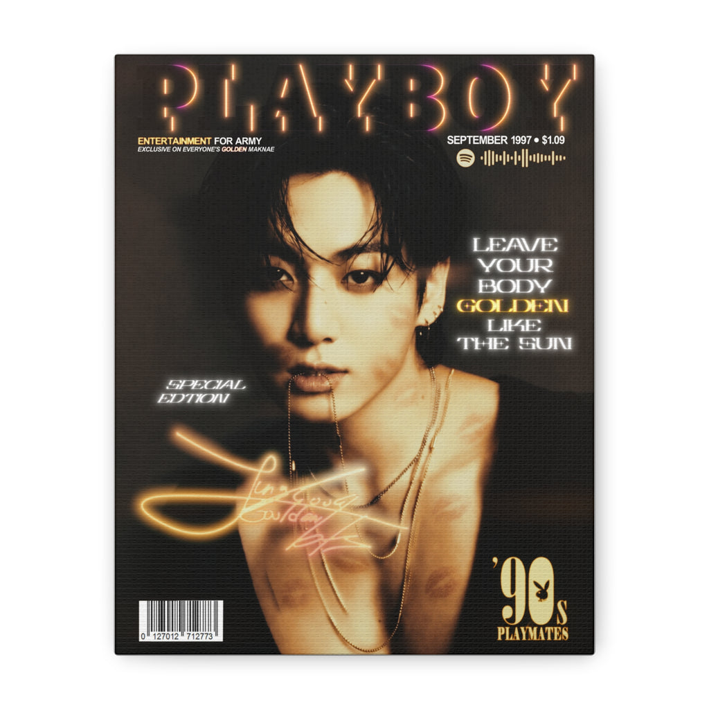 Jeon Jungkook BTS Playboy Canvas