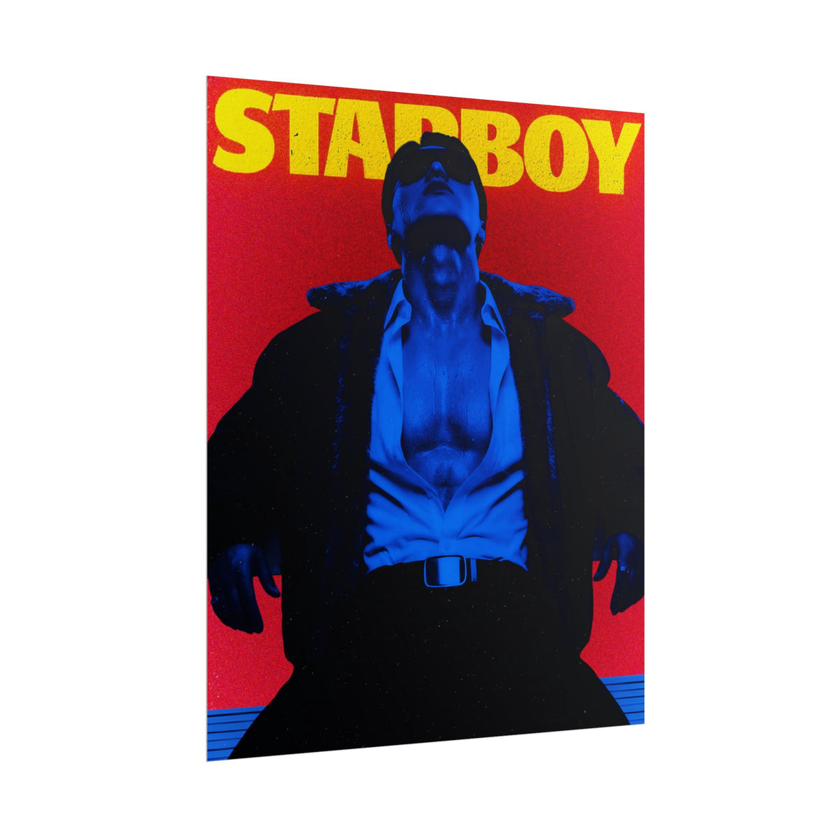 ATEEZ San X Starboy poster Rolled Poster