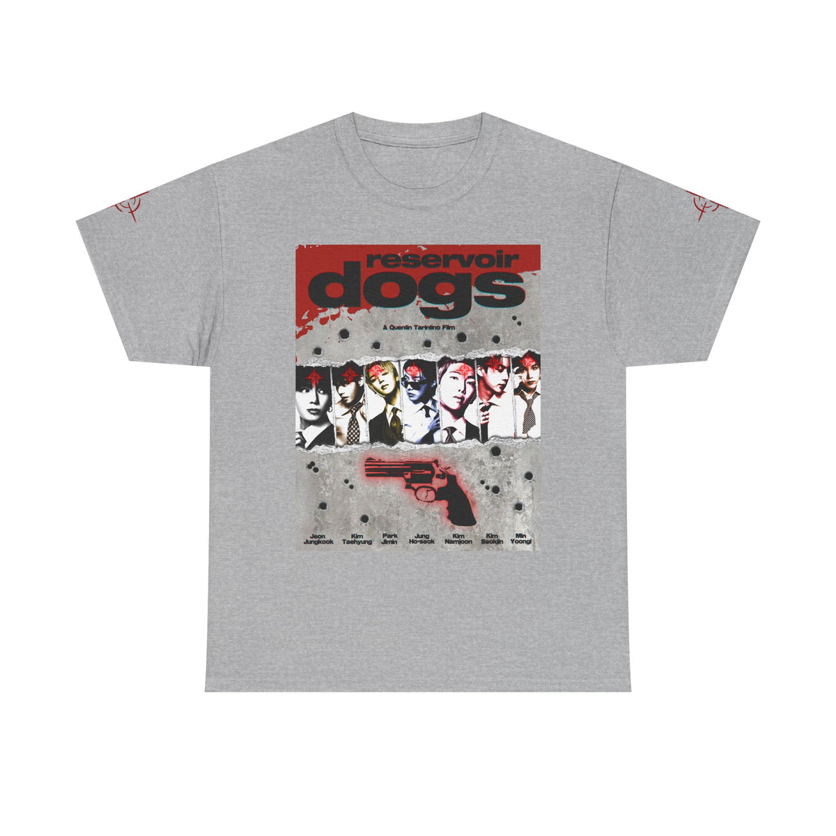 BTS Arirang X Reservoir Dogs Bulletproof ver. Poster Tee | Movie Poster T-Shirt